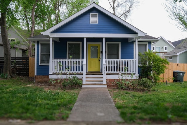 1728 Mitchell Ave, Chattanooga, TN 37408 - bungalow-style house featuring covered porch