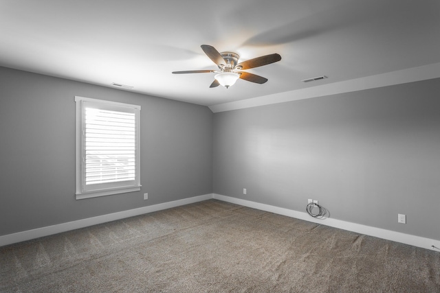 229 Courtland Crest Dr SW, Cleveland, TN 37311 - carpeted empty room featuring a ceiling fan and baseboards