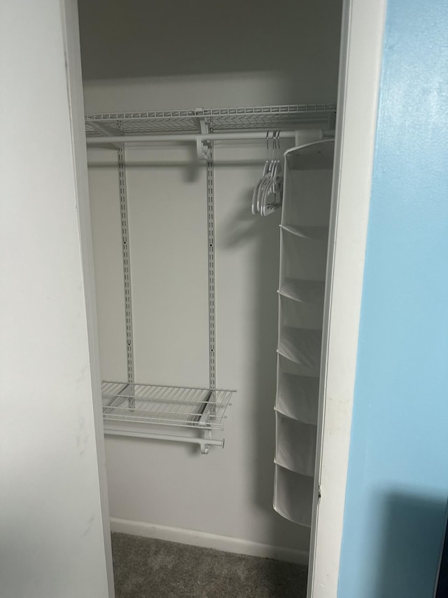 view of closet