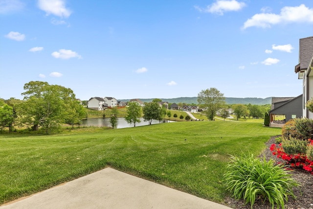 7407 Pond Vw, Harrison, TN 37341 - view of yard with a residential view and a water view
