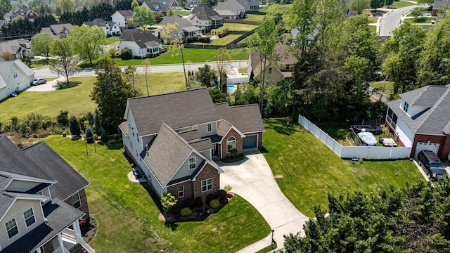 3874 Sweet Bay Ln, Apison, TN 37302 - birds eye view of property featuring a residential view