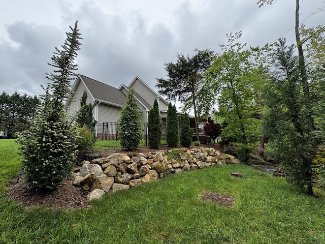 3874 Sweet Bay Ln, Apison, TN 37302 - view of yard featuring fence