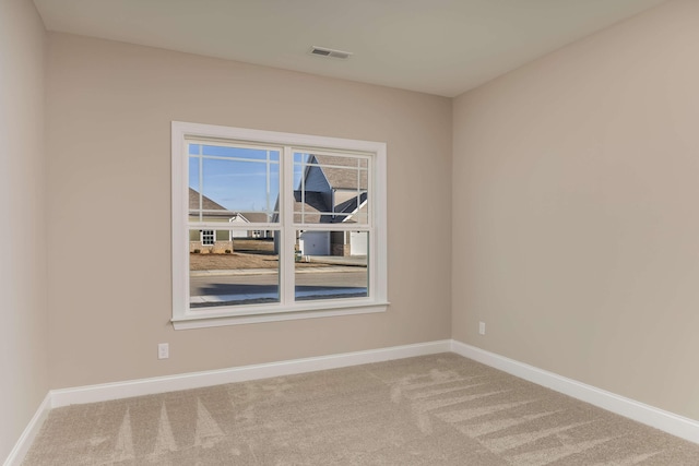 370 Winchester Dr Unit 70, Rossville, GA 30741 - unfurnished room with visible vents, carpet flooring, and baseboards