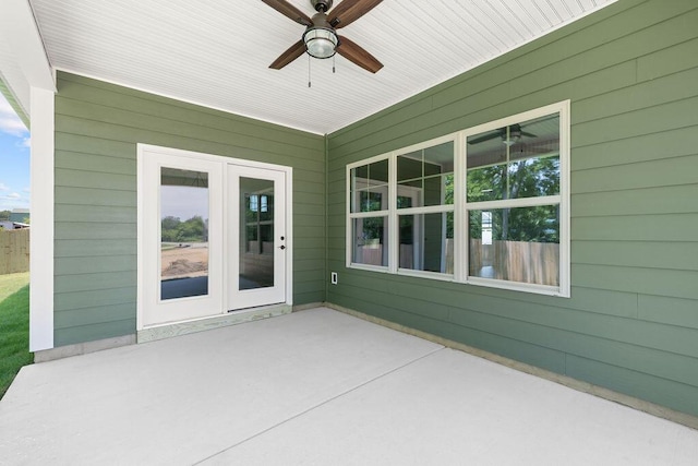 370 Winchester Dr Unit 70, Rossville, GA 30741 - view of patio featuring a ceiling fan