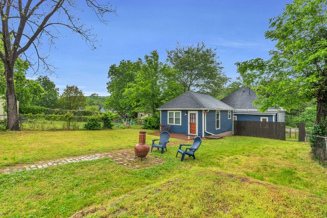5107 Beulah Ave, Chattanooga, TN 37409 - view of yard with a fenced backyard