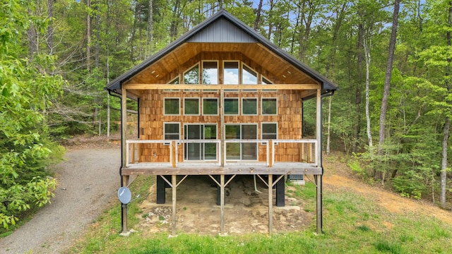 144 Hambright Rd, Reliance, TN 37369 - view of outdoor structure featuring a view of trees