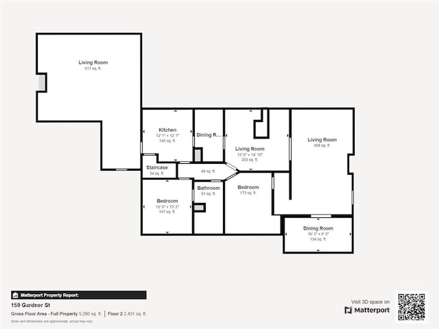 159 Gardner St, Chattanooga, TN 37411 - plan