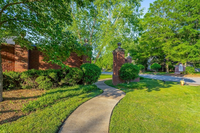 surrounding community featuring a yard