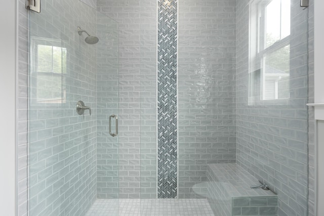 2419 Welch Rd, Soddy Daisy, TN 37379 - full bathroom featuring a stall shower