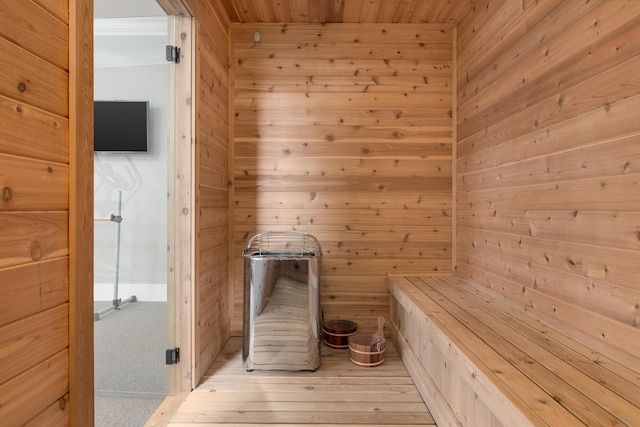 2419 Welch Rd, Soddy Daisy, TN 37379 - view of sauna / steam room with wood finished floors
