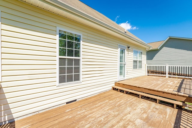 view of deck