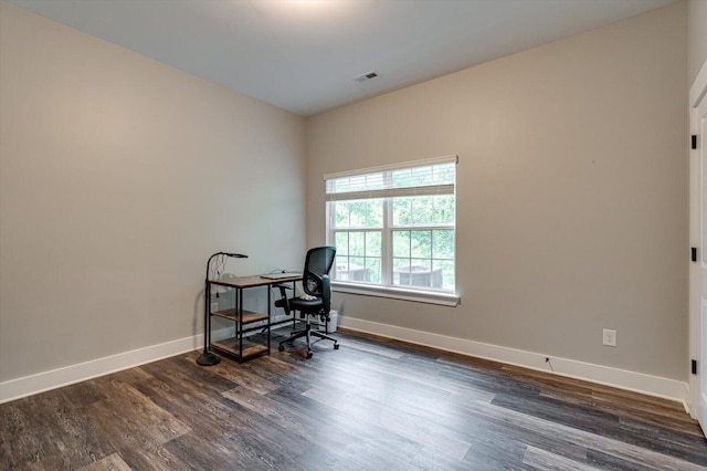 4130 Inlet Loop, Chattanooga, TN 37416 - home office featuring dark wood-type flooring and baseboards