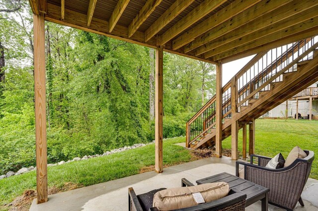 4130 Inlet Loop, Chattanooga, TN 37416 - view of patio / terrace featuring stairway
