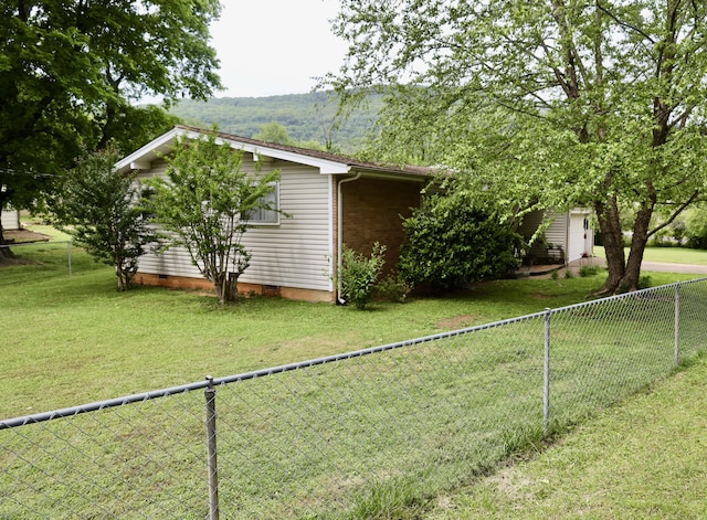 3421 Franklin Dr, Chattanooga, TN 37419 - view of home's exterior featuring crawl space