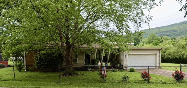 3421 Franklin Dr, Chattanooga, TN 37419 - view of front of home with an attached garage and driveway