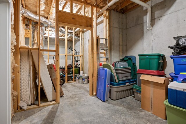 745 Soaring Eagle Cir, Hixson, TN 37343 - view of unfinished basement