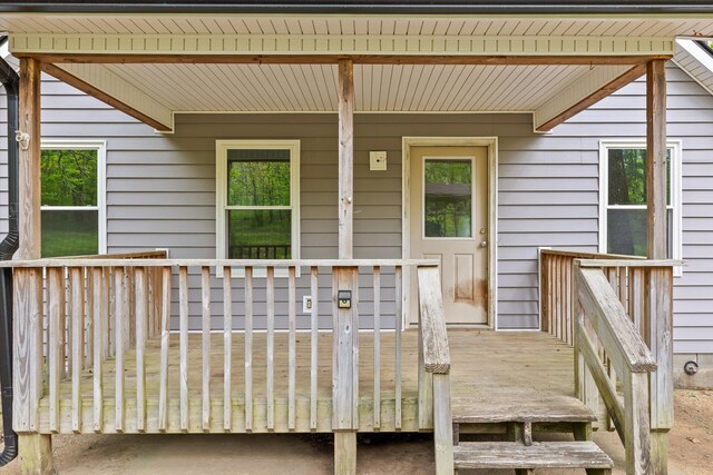 6475 Polly Ln, Signal Mountain, TN 37377 - view of deck
