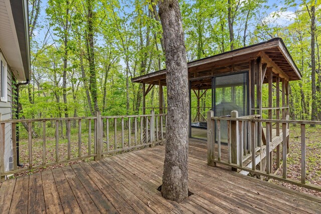6475 Polly Ln, Signal Mountain, TN 37377 - view of deck