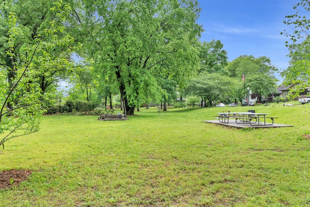 view of yard