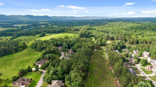 9240 Shay Cv, Ooltewah, TN 37363 - view of property location with a heavily wooded area and a mountainous background