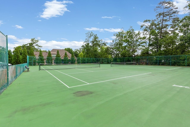 9240 Shay Cv, Ooltewah, TN 37363 - view of tennis court with fence
