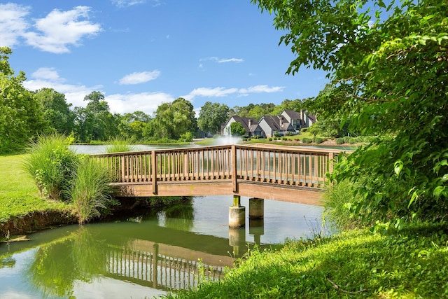 9240 Shay Cv, Ooltewah, TN 37363 - dock featuring a water view