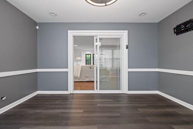 9240 Shay Cv, Ooltewah, TN 37363 - empty room with wood finished floors and baseboards