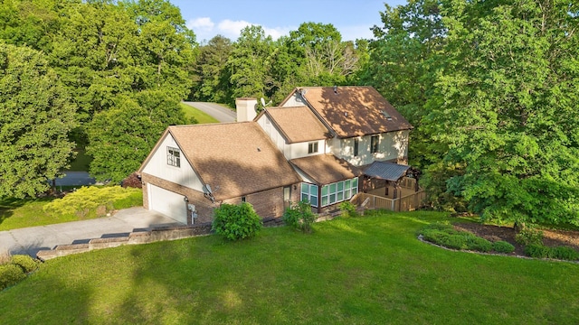 9240 Shay Cv, Ooltewah, TN 37363 - aerial view of property and surrounding area