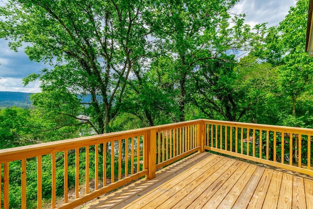 view of deck