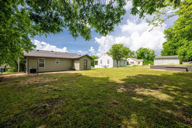 378 Warren St, Rossville, GA 30741 - view of yard with central AC unit