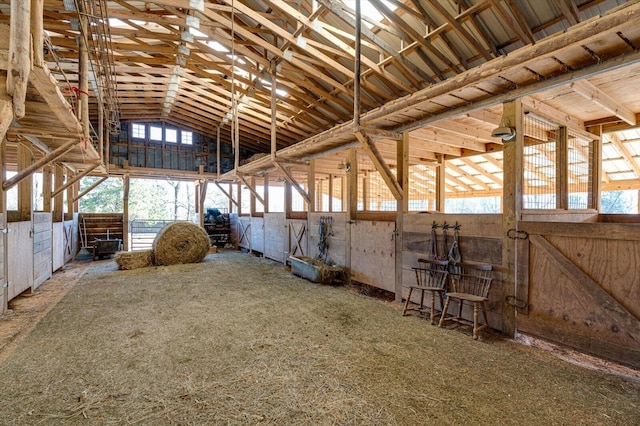 view of stable