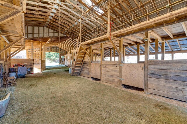 view of stable