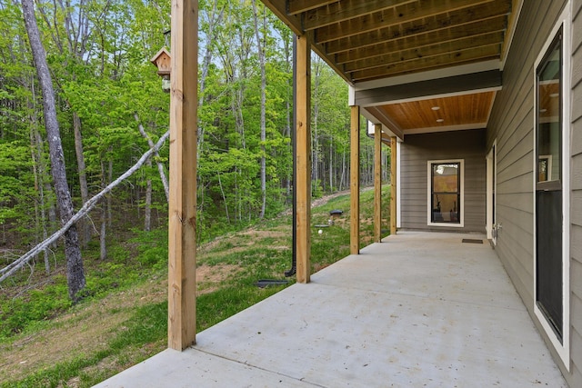 490 Moonlight Ln, Jasper, TN 37347 - view of patio with a view of trees