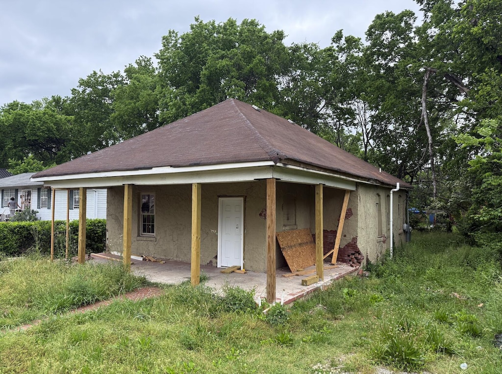 view of back of house