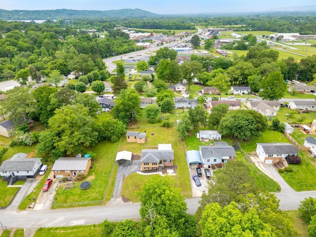 1852 N Prairie Cir, Hixson, TN 37343 - aerial perspective of suburban area