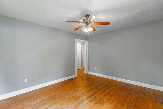 1812 John Ross Rd, Chattanooga, TN 37412 - unfurnished room with baseboards, ceiling fan, and wood finished floors