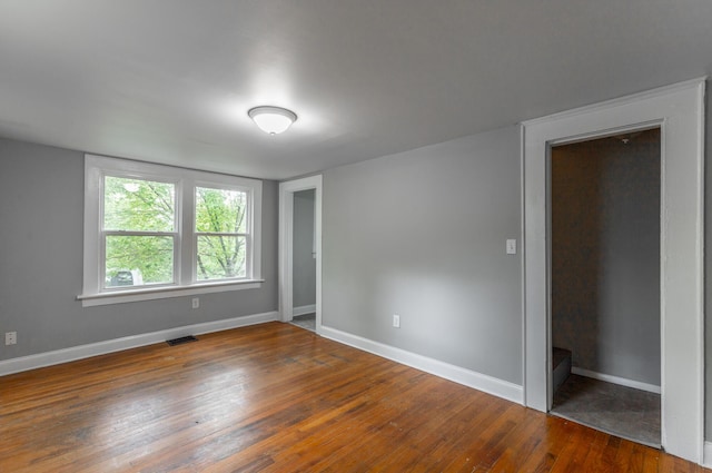 1812 John Ross Rd, Chattanooga, TN 37412 - unfurnished bedroom featuring hardwood / wood-style floors and baseboards