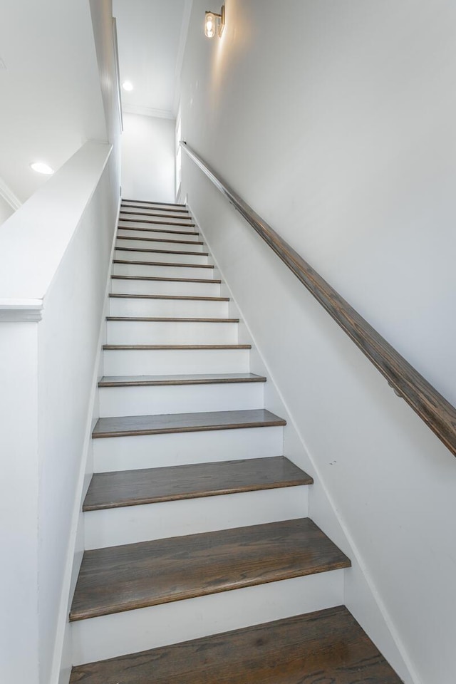 1826 Seven Pines Ln, Chattanooga, TN 37415 - staircase with wood finished floors