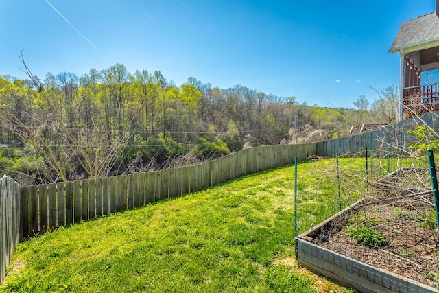 1826 Seven Pines Ln, Chattanooga, TN 37415 - view of yard featuring a garden
