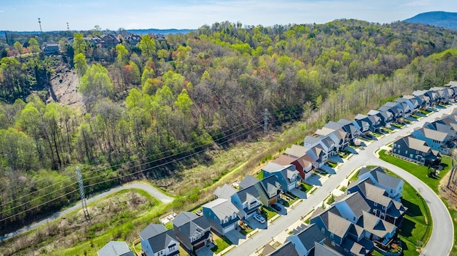 1826 Seven Pines Ln, Chattanooga, TN 37415 - aerial view of residential area featuring a heavily wooded area