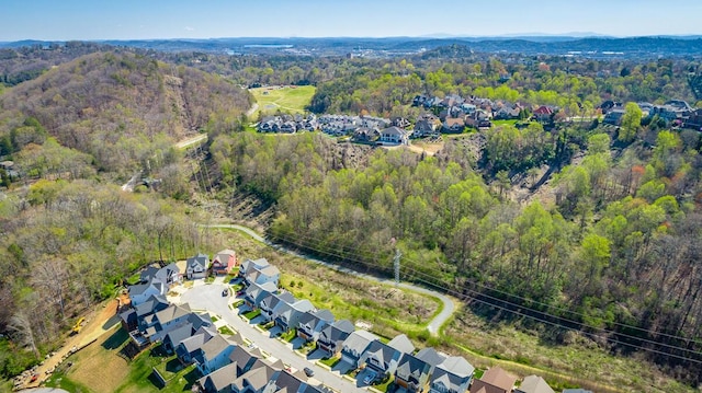 1826 Seven Pines Ln, Chattanooga, TN 37415 - aerial view of residential area featuring a heavily wooded area