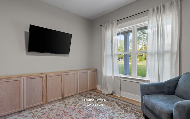 6949 Sawyer Rd, Signal Mountain, TN 37377 - living area featuring healthy amount of natural light and light wood-style floors