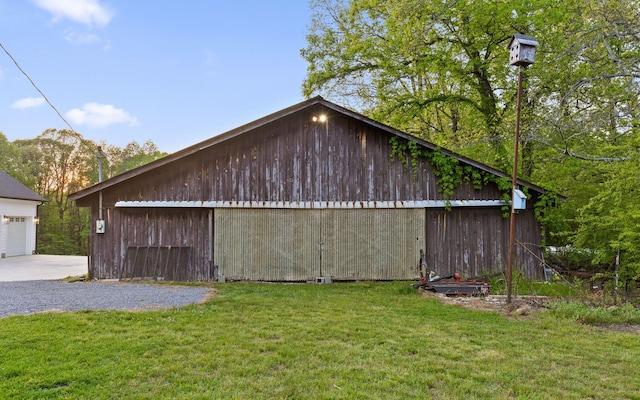 6949 Sawyer Rd, Signal Mountain, TN 37377 - view of barn featuring a lawn
