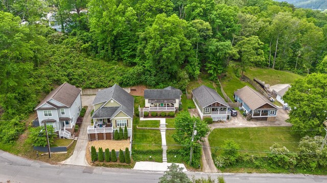 drone / aerial view