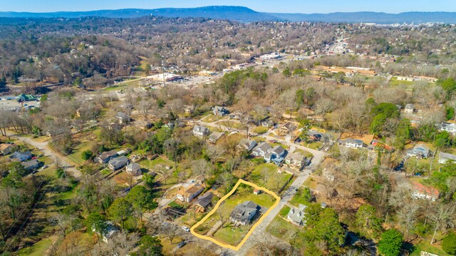 225 Hemphill Ave, Chattanooga, TN 37411 - birds eye view of property featuring a residential view and a mountain view