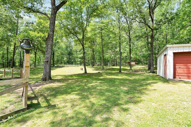 286 Pine Grove Rd, New Hope, TN 37380 - view of yard with an outdoor structure