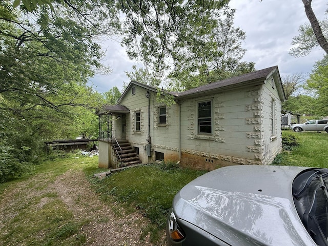 view of side of home