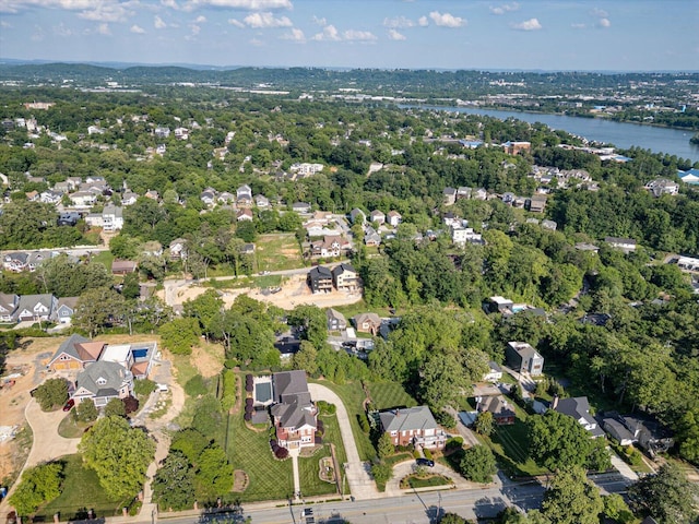 332 Oliver St, Chattanooga, TN 37405 - aerial view of property's location with a nearby body of water and nearby suburban area