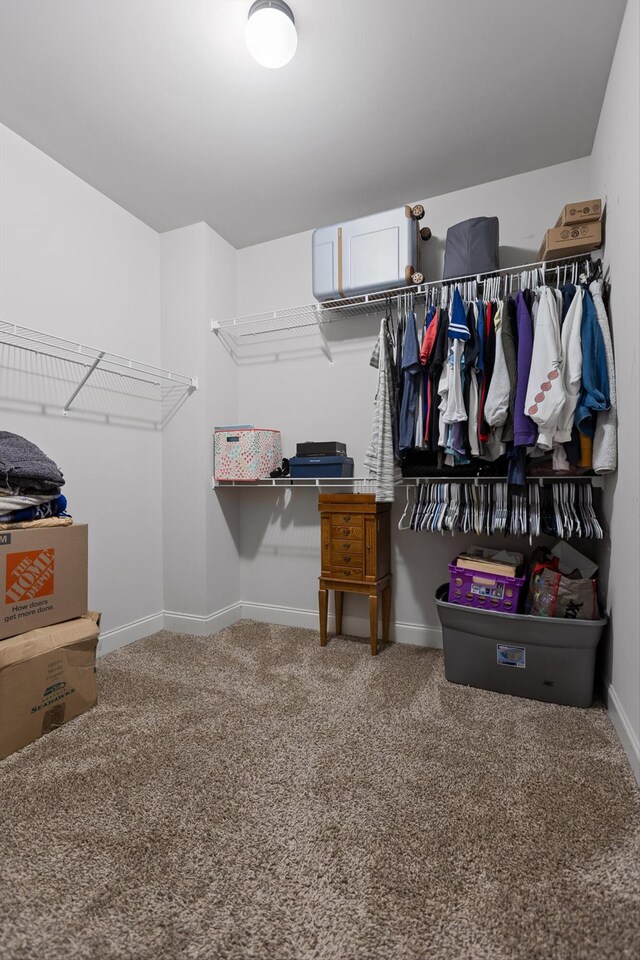 9726 Haven Port Ln, Ooltewah, TN 37363 - spacious closet featuring carpet floors