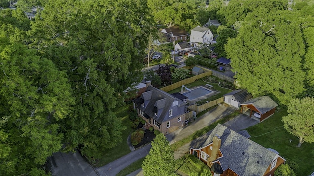 drone / aerial view